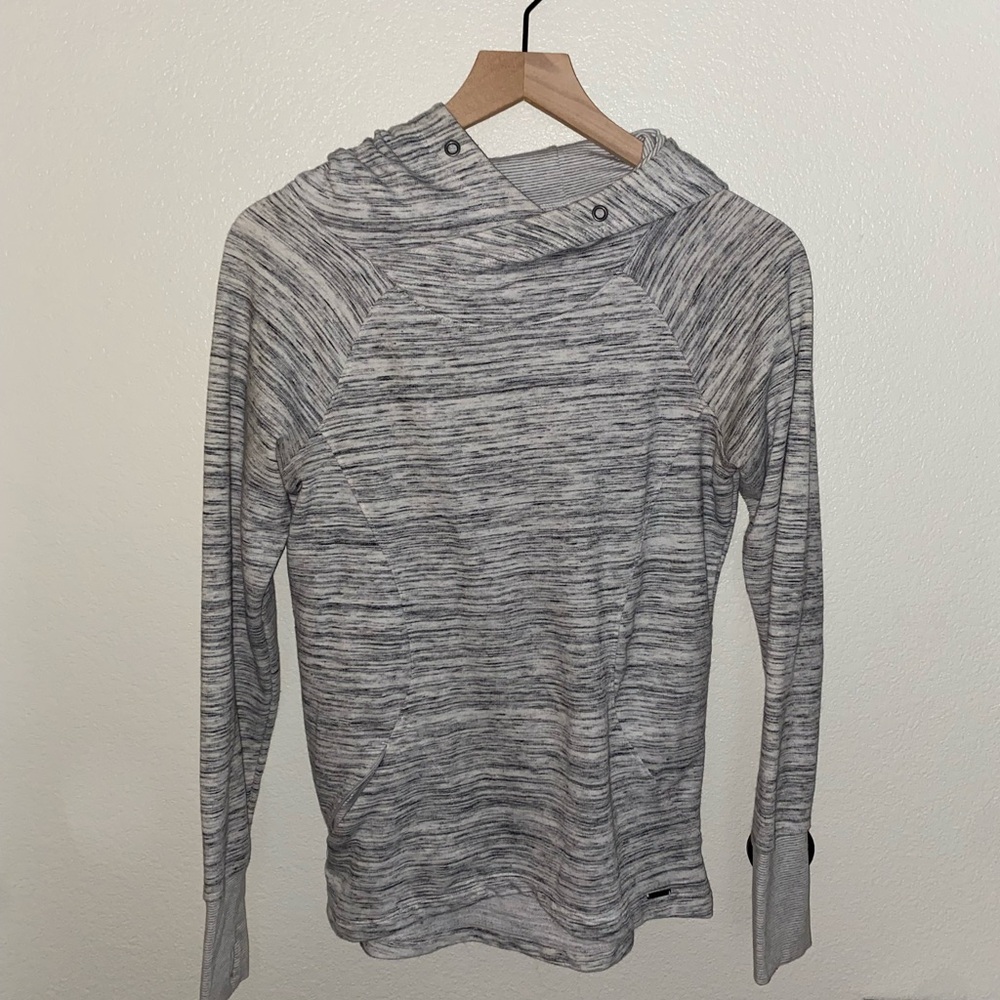 Gray Hooded Sweater